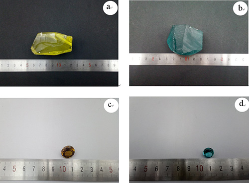 一种新型玻璃材料的宝石学特征研究